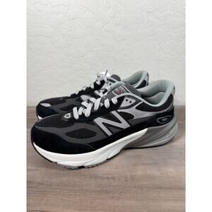 New Balance 990v6 Made in‎ USA Size 5.5 WIDE Womens Black Gray Casual Shoes ~New